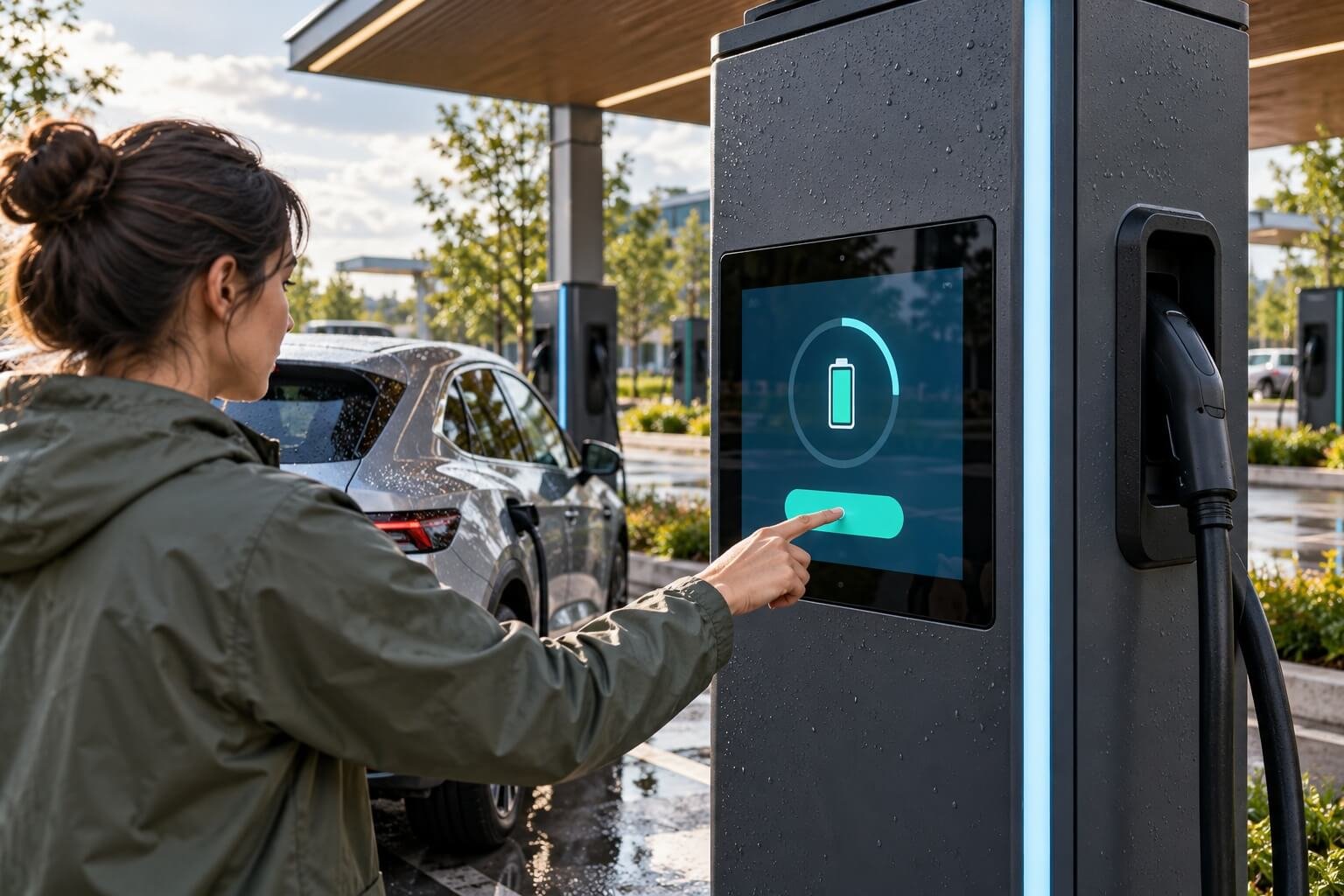 EV Charging and Outdoor Self-Service Terminals