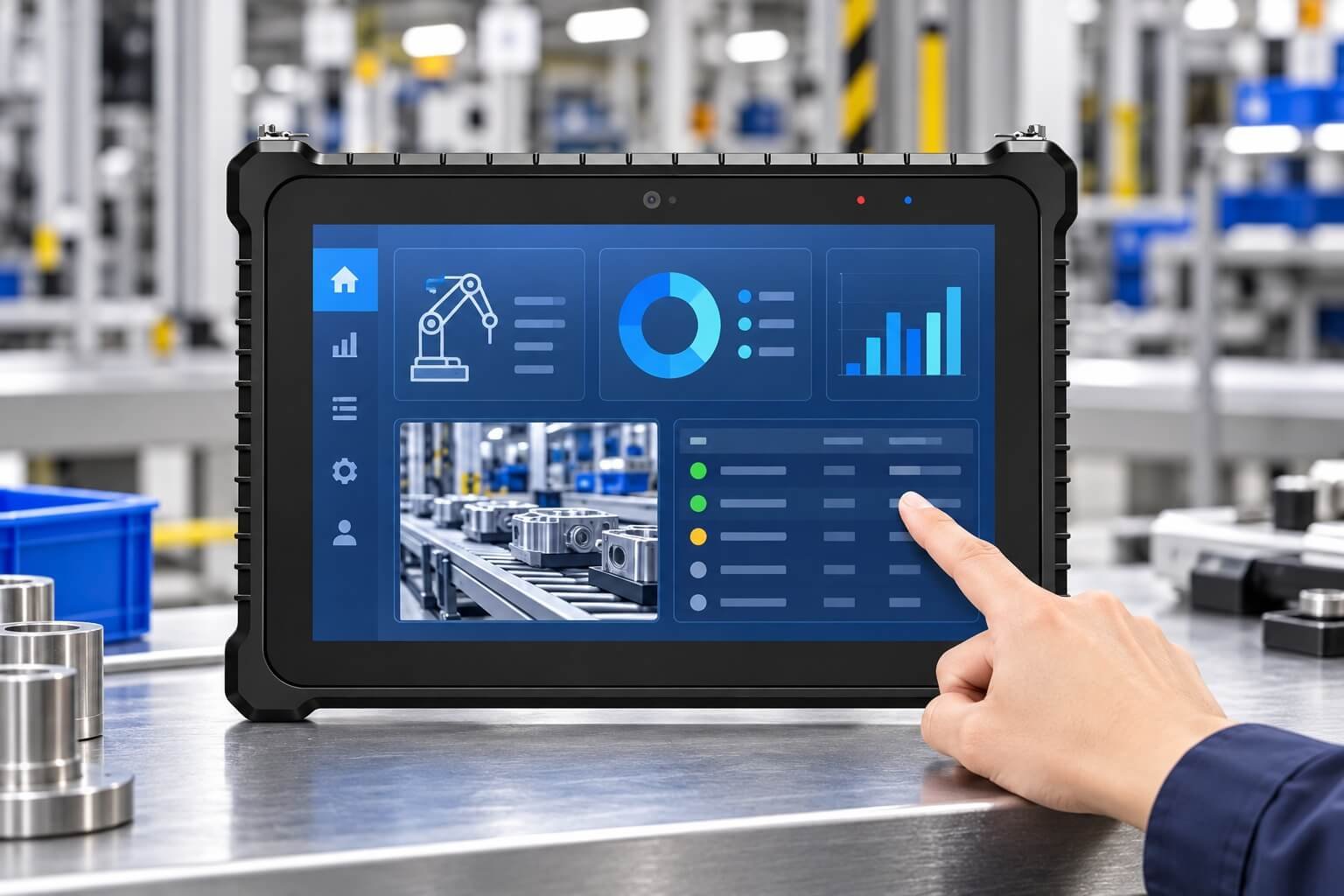 Rugged Touchscreen Tablets