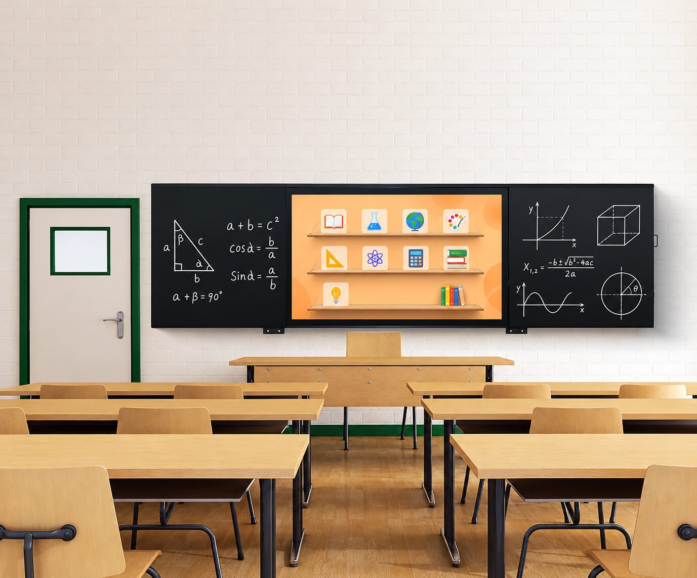 Smart Blackboard — Classroom Layout
