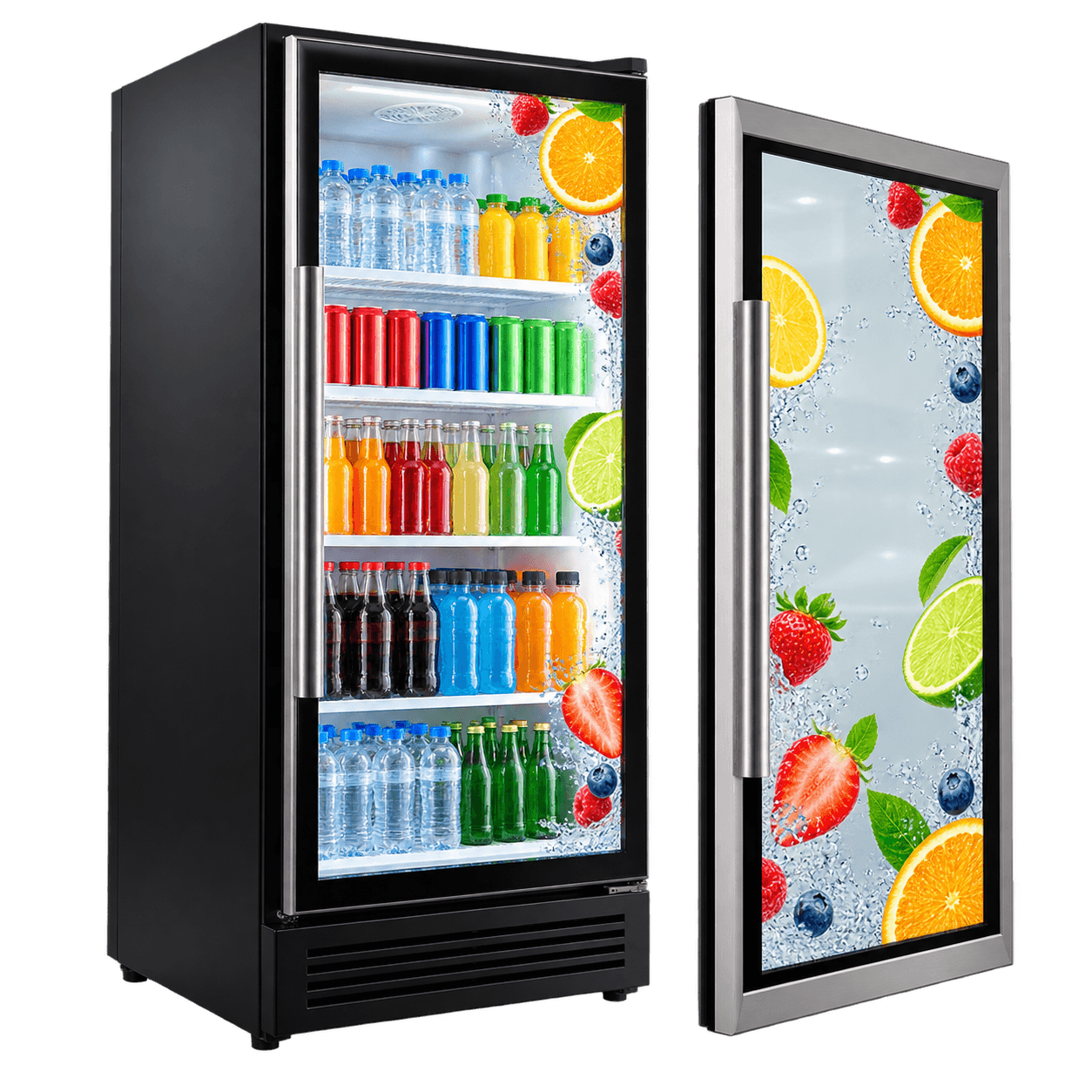 Transparent Refrigerator Display Solution